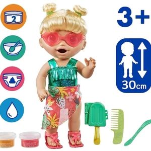 Baby Alive Sunshine Snacks Doll Summer themed water play doll